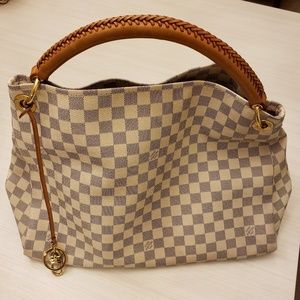 Damier Azur Artsy MM
